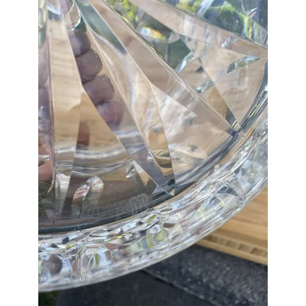 Waterford Lismore Crystal Biscuit Barrel - No Lid